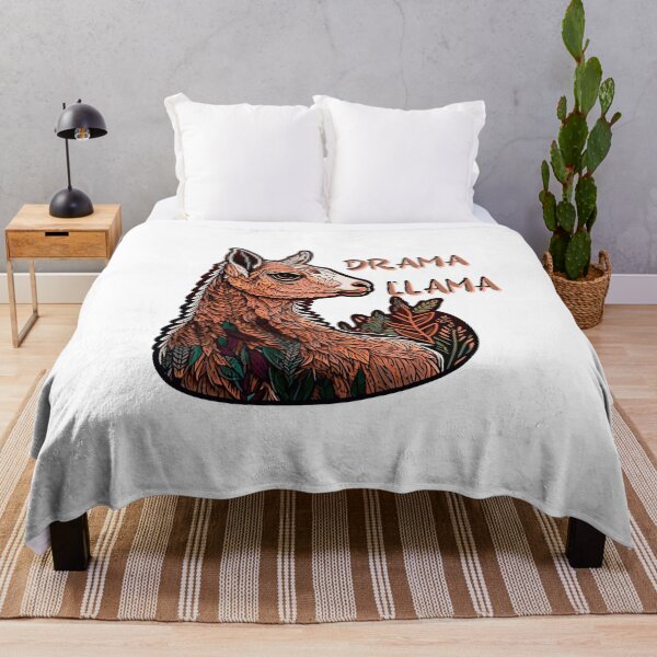 Item preview, Cute llama, Dramatic llama. designed and sold by Anastasiia Yurevych.