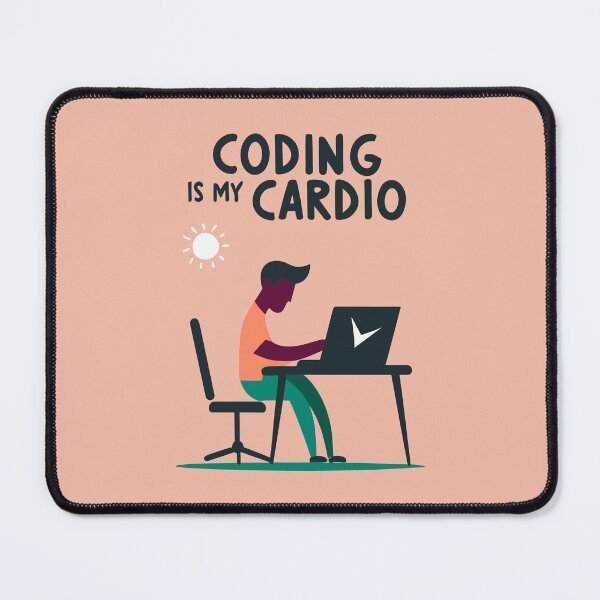Item preview, Coding is my cardio designed and sold by RocketArtInd.