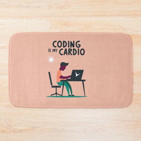 Item preview, Coding is my cardio designed and sold by RocketArtInd.