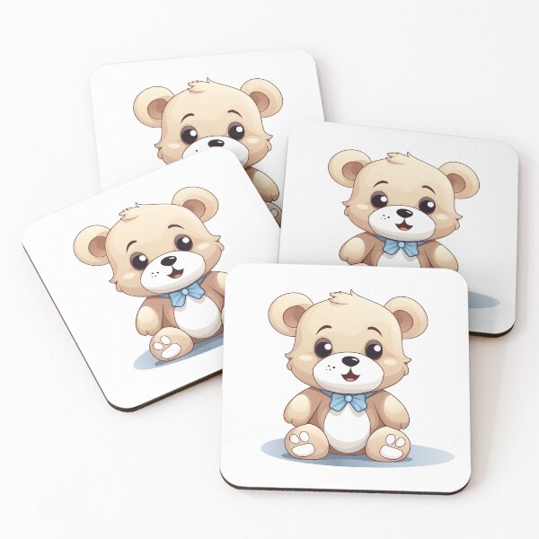 Item preview, Cartoon Style Cute Teddy Bear Toy Teddy Bear Cute Bear Sticker Art Prints and More designed and sold by Kevin Lou.