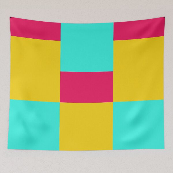 Item preview, Retro Inspired Multicolor Geometric Optical Illusion designed and sold by SpEnMaDesigns.
