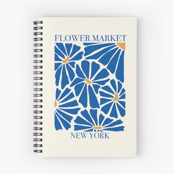 Item preview, Blue Flower market pastel New York designed and sold by NirHevlin.