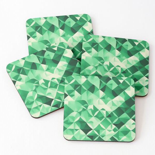 Item preview, Green Geometry Pattern designed and sold by KeepDream.