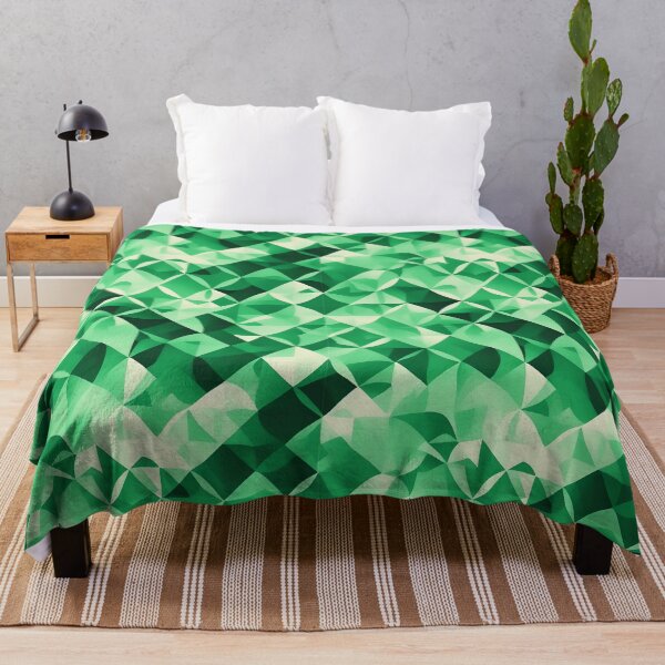 Item preview, Green Geometry Pattern designed and sold by KeepDream.