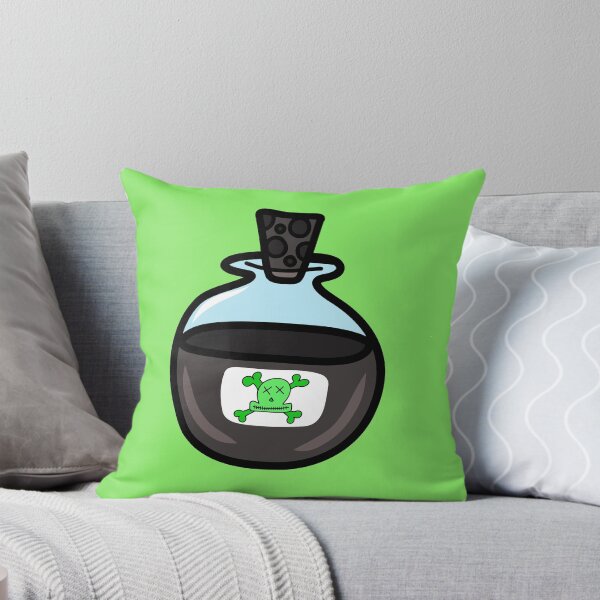 Item preview, Spooky Witchy Poisonous Green Potion Bottle Cartoon, made by EndlessEmporium designed and sold by EndlessEmporium.