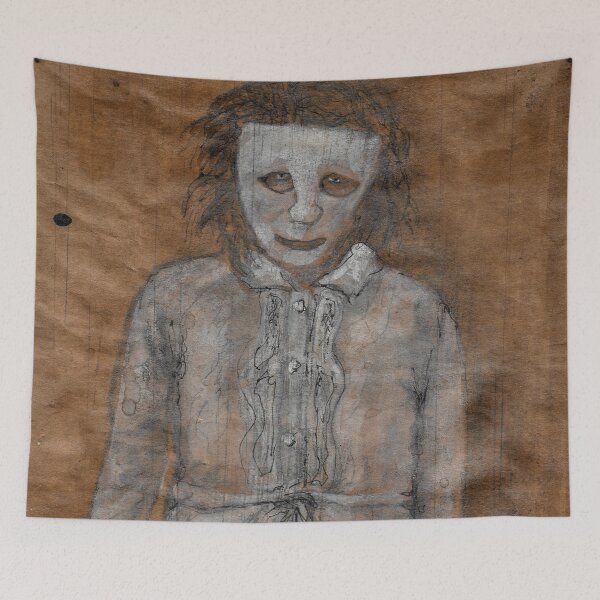 Item preview, PAPER BAG BETTY by Bryan Mercer designed and sold by RippleFrogArt.