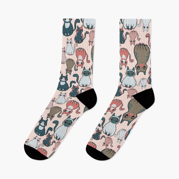 Aperçu de l'œuvre Motif Kitty, ambiance couleur Boho créée et vendue par makell-creates.