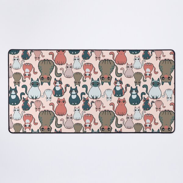 Item preview, Kitty Pattern, Boho Color Vibe designed and sold by makell-creates.