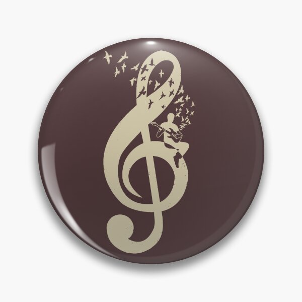 Item preview, Treble Clef -  Music Electric Guitar - Vintage designed and sold by barmalisiRTB.
