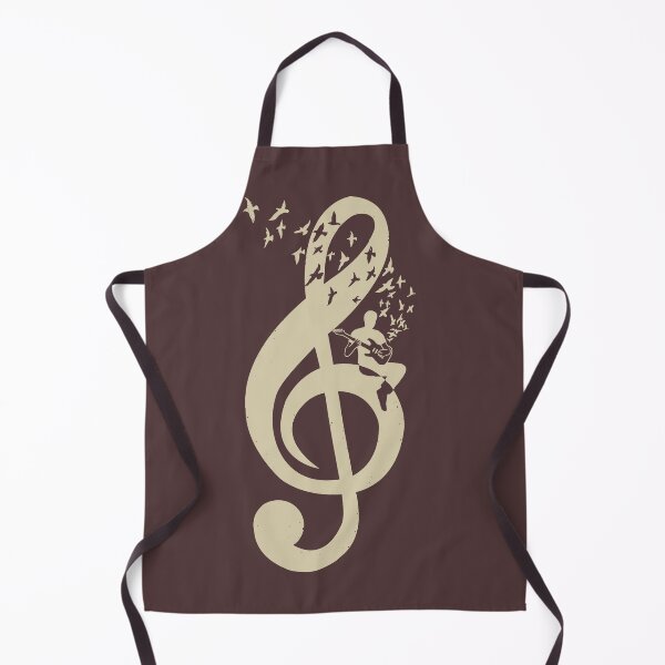 Item preview, Treble Clef - Music Electric Guitar - Vintage designed and sold by barmalisiRTB.