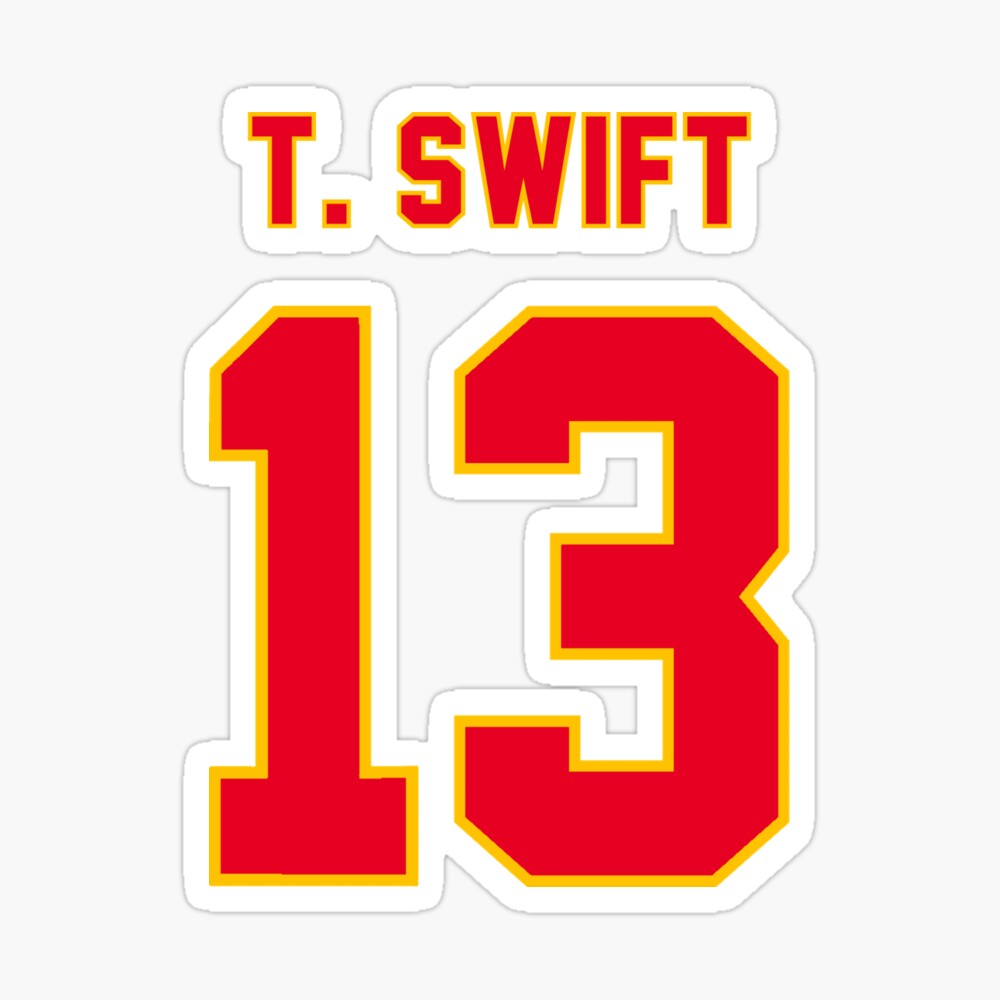 Taylor Swift Travis Kelce Jersey Pin for Sale by Livijh