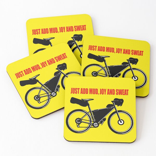 Item preview, Bikepacking - Just Add Mud, Joy and Sweat designed and sold by Boxkite.