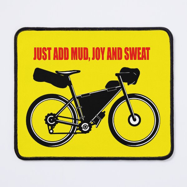 Item preview, Bikepacking - Just Add Mud, Joy and Sweat designed and sold by Boxkite.