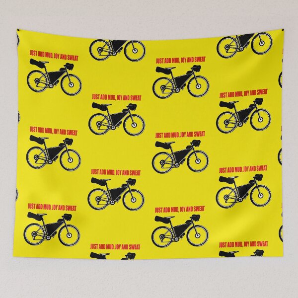 Item preview, Bikepacking - Just Add Mud, Joy and Sweat designed and sold by Boxkite.
