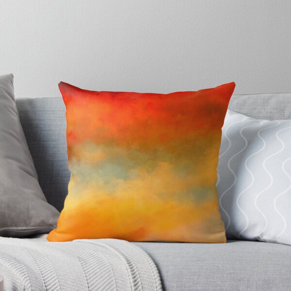 Artikel-Vorschau von Sunset Colors Throw Pillow, designt und verkauft von William63.