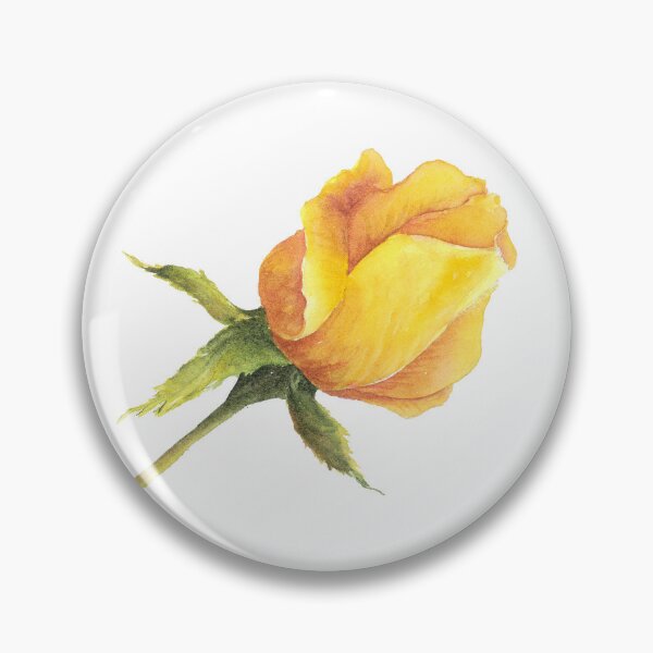 Item preview, Yellow Single Rose with Stem designed and sold by MarshaHDennis.