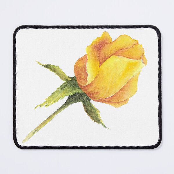Item preview, Yellow Single Rose with Stem designed and sold by MarshaHDennis.