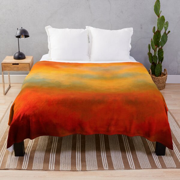 Item preview, Sunset Colors Throw Pillow designed and sold by William63.
