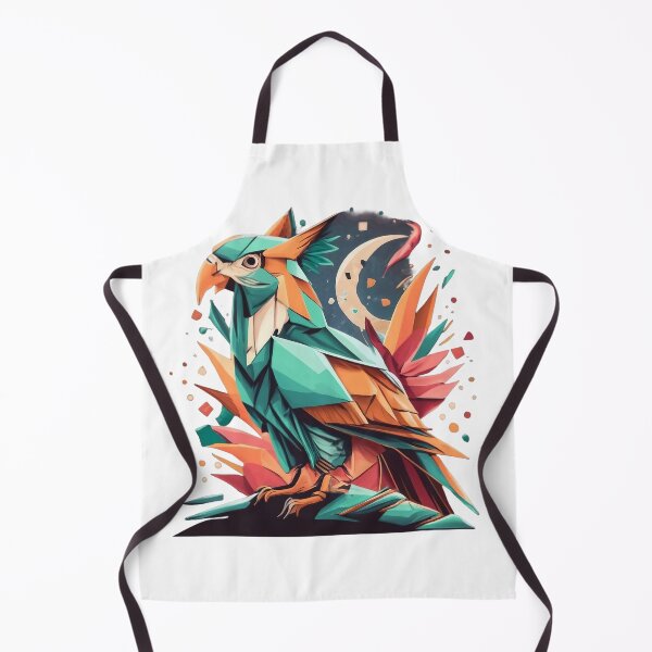 Item preview, A beautiful majestic colourful bird origami style designed and sold by Aktio  Design.