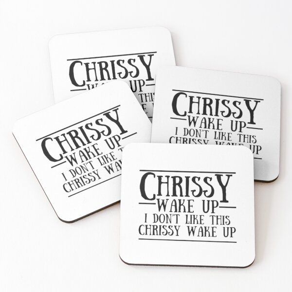 Item preview, Chrissy wake up sticker designed and sold by Marri0k.
