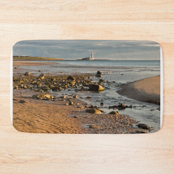 Item preview, Whitley Bay Beach - Portrait designed and sold by Violaman.