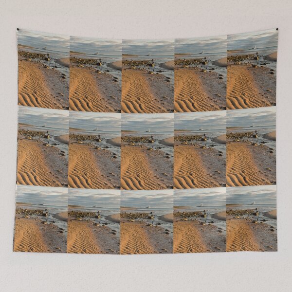 Item preview, Whitley Bay Beach - Portrait designed and sold by Violaman.