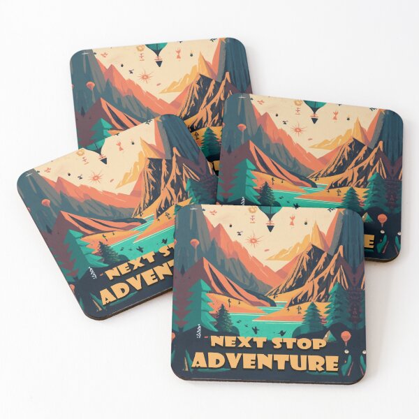 Item preview, Next Stop is Adventure  designed and sold by Tamarage.