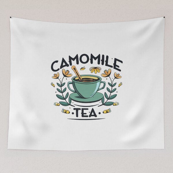 Item preview, Vintage Camomile Tea designed and sold by ColorFlick.
