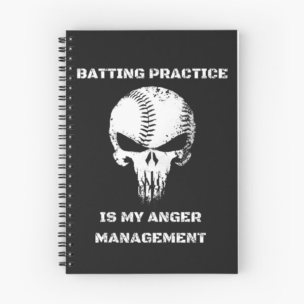 Item preview, Batting Practice is my anger management for baseball or softball players designed and sold by HammerPen.