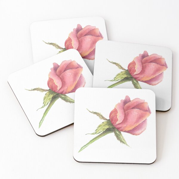 Item preview, Pink Rose with Stem designed and sold by MarshaHDennis.