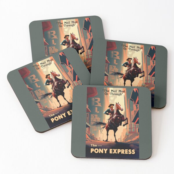 Item preview, Dystopian Pony Express Rider 2057? designed and sold by Daniel Hagerman.