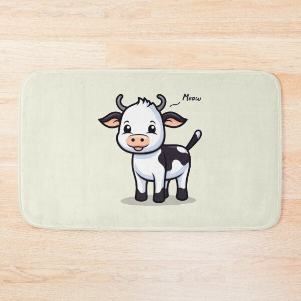 Item preview, Confused Cow Meowing designed and sold by MadSwellDesigns.