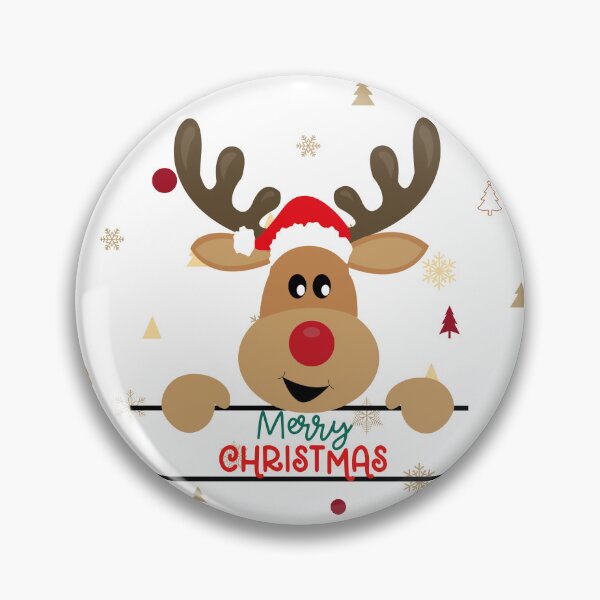 Item preview, Christmas with Reindeer designed and sold by FunPrintCraft.