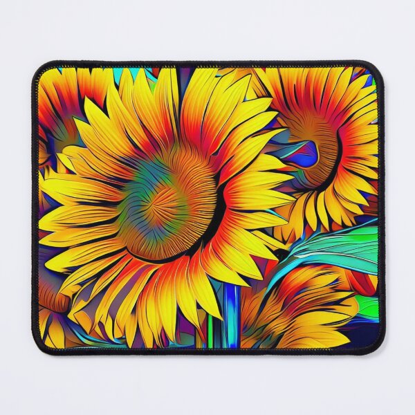 Item preview, Sunflowers 3 designed and sold by blackwhiteblue.