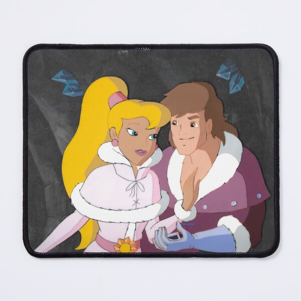 Item preview, "Gwen & Drake" Animation Cel & Background Setup (Open Edition Giclee) designed and sold by The Jewel Riders Archive.