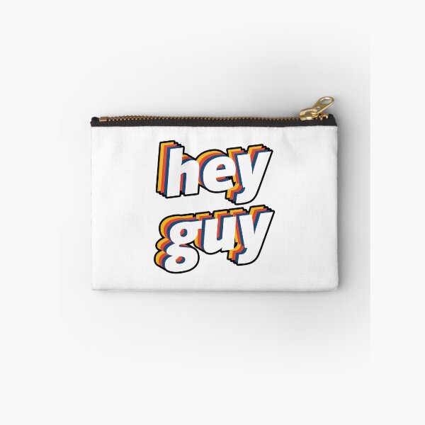 Item preview, drew gooden merch hey guy stacked logo designed and sold by mechova-jehla.