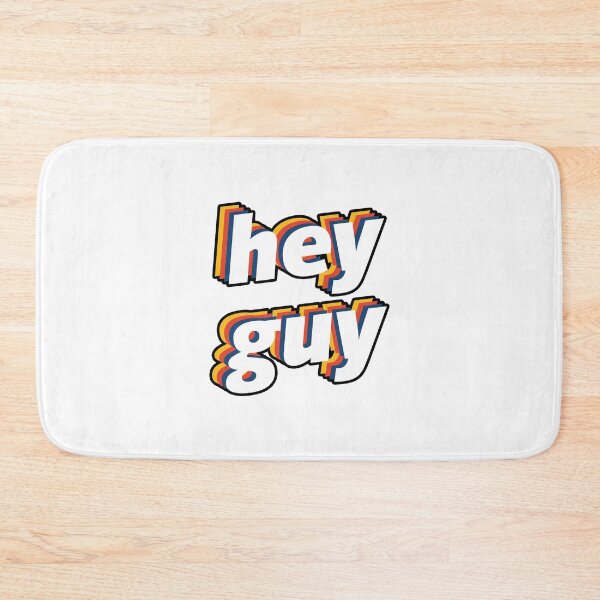 Item preview, drew gooden merch hey guy stacked logo designed and sold by mechova-jehla.