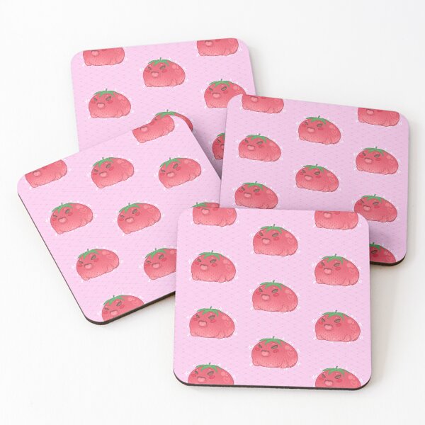 Item preview, Sleepy Strawberry Frog designed and sold by moonmacaroons.
