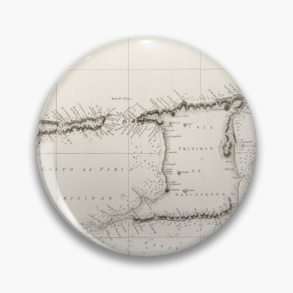 Item preview, Vintage Map of Trinidad and South America (1816) designed and sold by BravuraMedia.