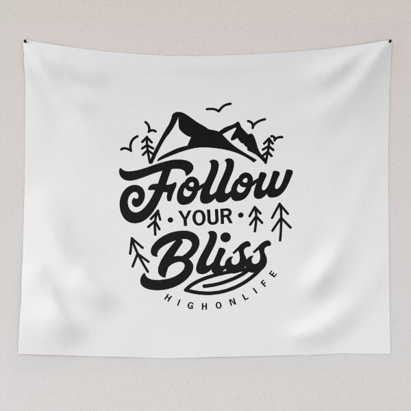 Item preview, high on life merch Follow Your Bliss designed and sold by mechova-jehla.