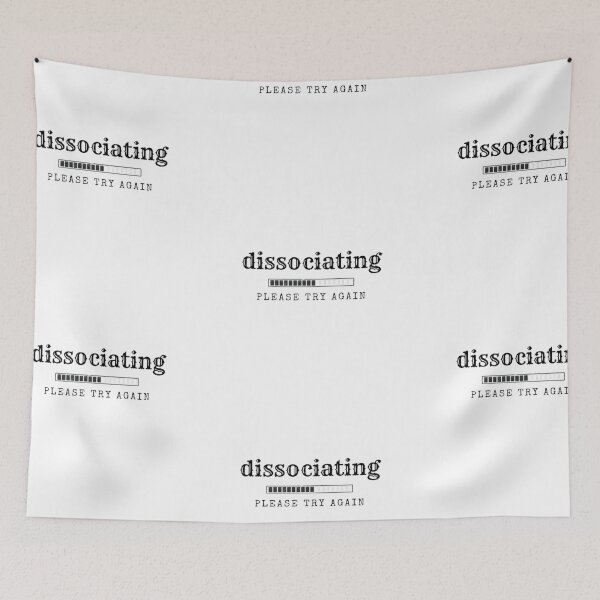 Item preview, dissociating, please try again designed and sold by audhdmuslimah.