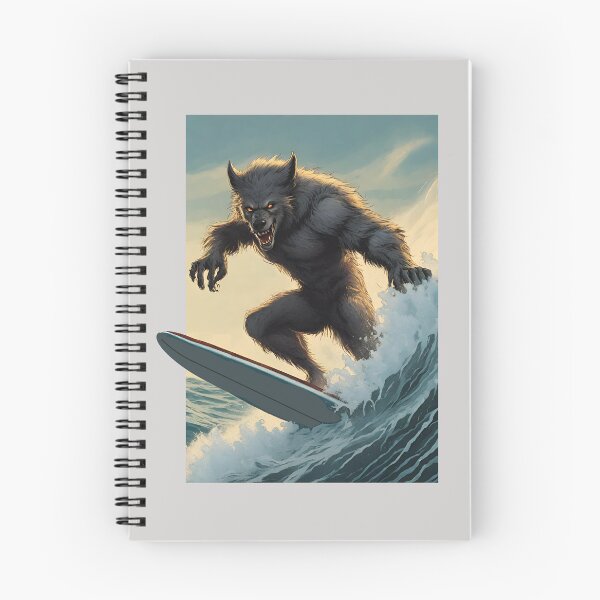 Item preview, Werewolf Surfer designed and sold by AMERICANCHEEZ.
