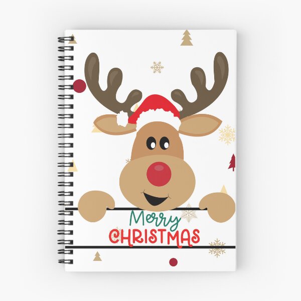 Item preview, Christmas with Reindeer designed and sold by FunPrintCraft.