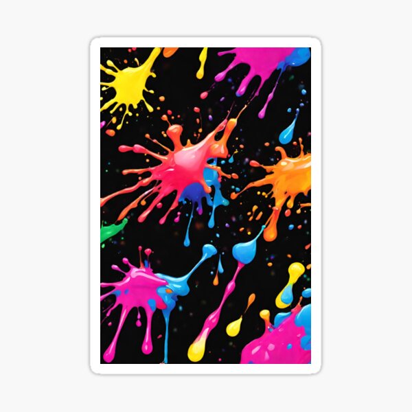 Item preview, Multicolored ink sparks designed and sold by DIBUJOS-IDARPIN.