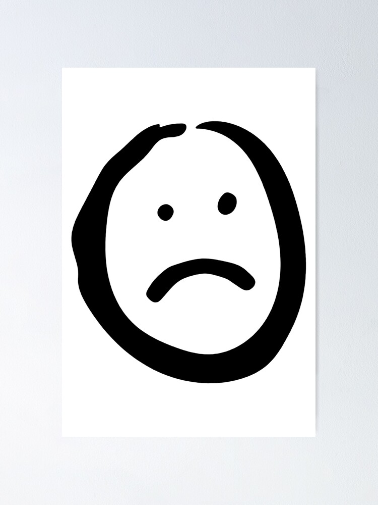 Sad logo icon vector stock vector. Illustration of icon - 239171070