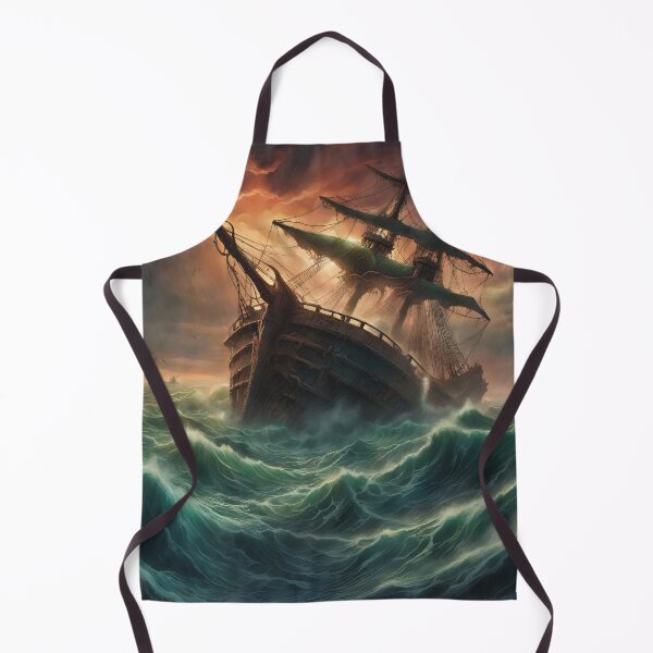 Item preview, Pirate ship in the storm designed and sold by Talpha.