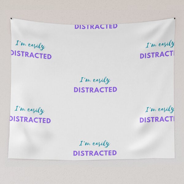 Item preview, I'm easily distracted designed and sold by audhdmuslimah.