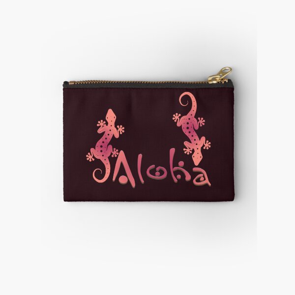 Item preview, Cute Hawaiian Aloha and Gecko Graphic designed and sold by J Marielle Designs.