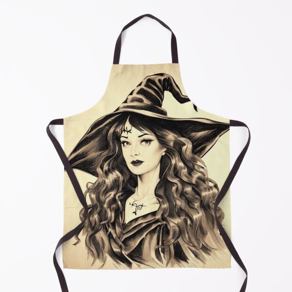 Item preview, Vintage inspired Halloween witch designed and sold by filigreedigital.