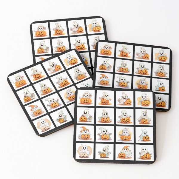 Item preview, little spooky ghosts designed and sold by wiecekedyta.